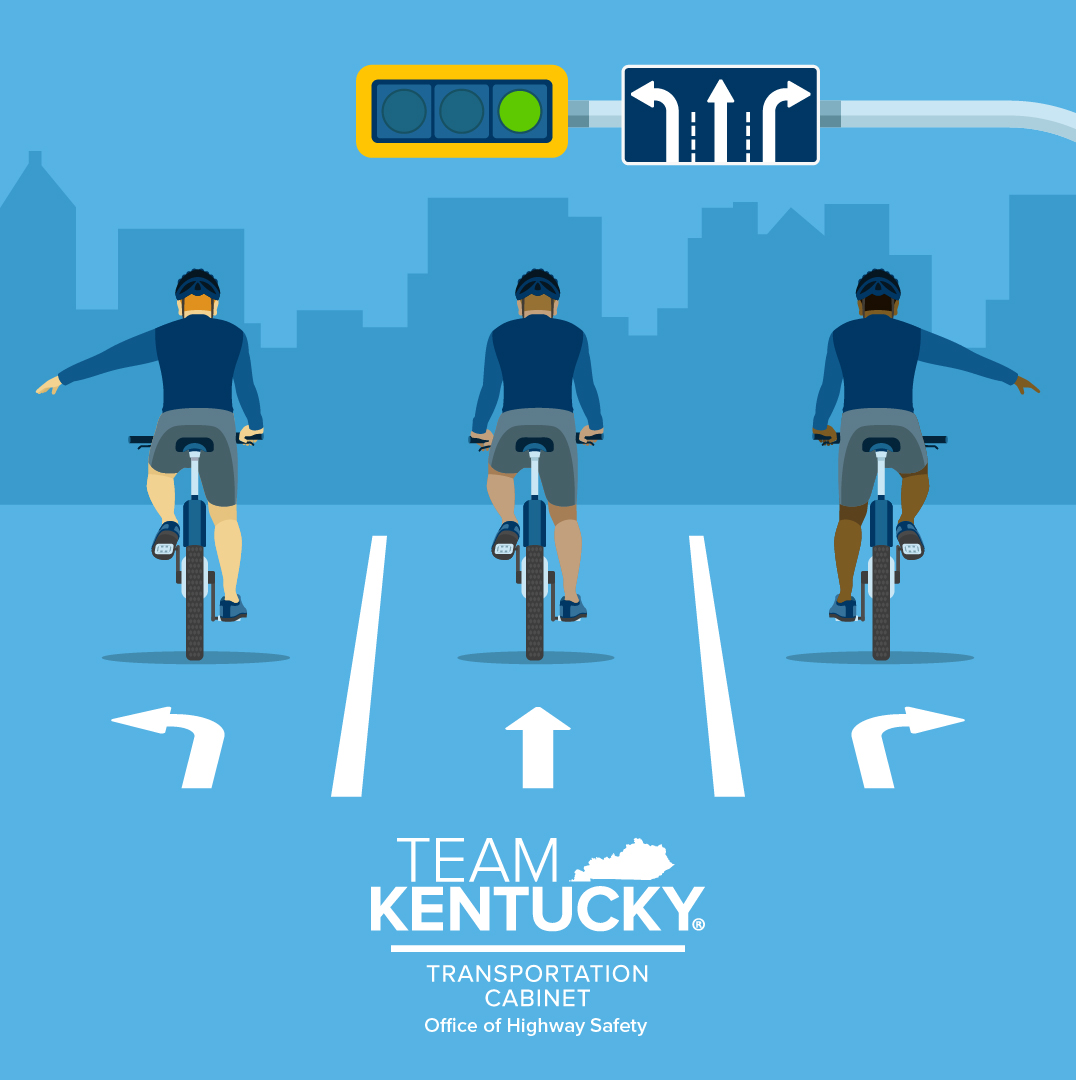 🚴‍♀️🖐️ Hand signals aren’t just a good habit—they’re essential for your safety.

✅ Left turn: Left arm straight out
✅ Straight: Keep both hands on the handlebars and ride in a straight line
✅ Right turn: Left arm up at a 90° angle or right arm straight out