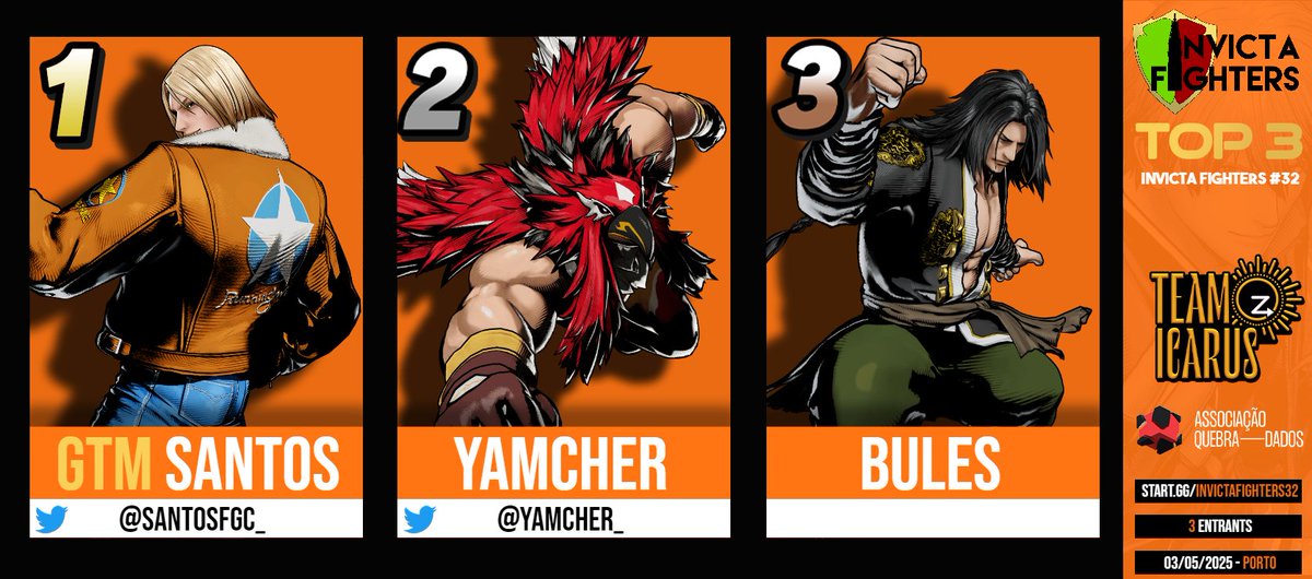 Estreia assim City of The Wolves no Porto, com SANTOS a mostrar que independentemente do jogo, o seu Terry é poderoso!

🥇 <a href="/SANTOSfgc_/">SANTOS</a>
🥈 <a href="/yamcher_/">Yamcher</a>
🥉 Bules