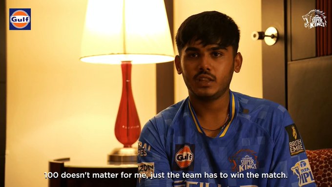 Chutiye if u have played sensibly then u could have got the 100 as well as take ur team over the line

The woke intent virus is spreading rapidly in the next generation. Milestones like 100s should be worn like a badge of honour