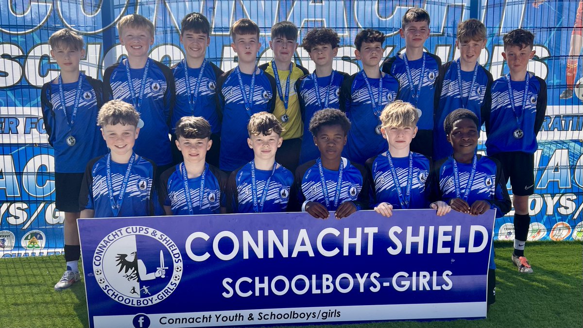 🔵⚪  CONNACHT FINALS 2025
⚽🏆  U-12 Boys Cup
Westport Utd 2-0 Melview FC

🏆 Together for the Game - Connecting, Challenging, Celebrating 🛡️

#ConnachtCups #ConnachtShields