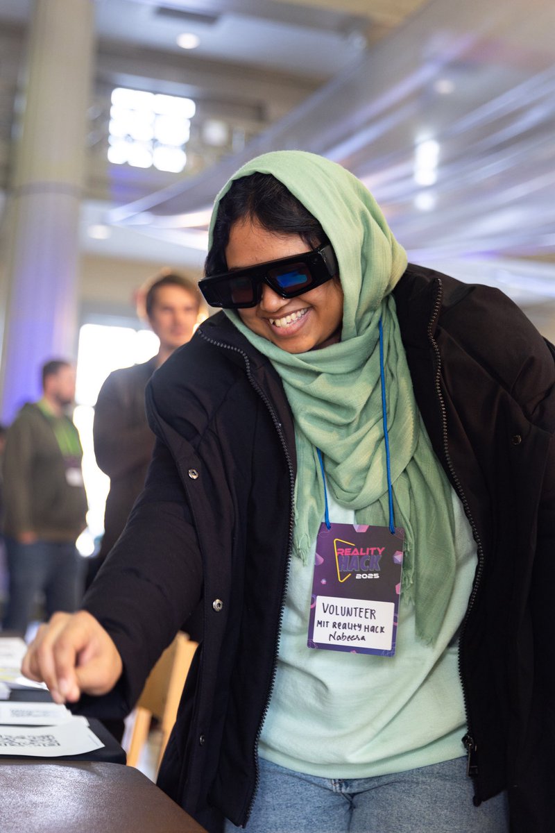 realityhackmit's tweet image. Last chance to apply! Connect 🤝 Build 🛠️ Win 🏆. That’s what you’ll be doing at the RH x Snap LiveAR Hack at AWE! 

Let’s reimagine events and spaces together through co-located multiplayer augmented reality experiences

Apply by tomorrow 5/5 at mitrealityhack.com/rh-snap-awe