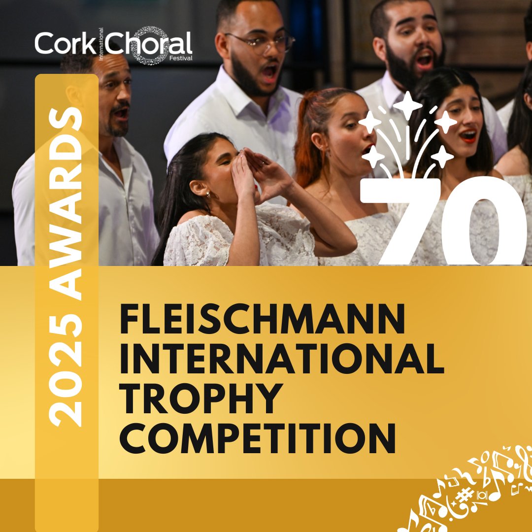 Cork International Choral Festival (@corkchoralfest) on Twitter photo And the winner is... 🏆Congratulations to all choirs participating in the 2025 FITC!
🎼First prize: Chamber Choir of the Collegium Musicum Berlin, GERMANY
🎼Second prize: Kammerkoret NOVA, NORWAY <a href="/kor_NOVA/">Kammerkoret NOVA</a>
🎼Third prize: Stockholms Musikgymnasium Youth Choir, SWEDEN And the winner is... 🏆Congratulations to all choirs participating in the 2025 FITC!
🎼First prize: Chamber Choir of the Collegium Musicum Berlin, GERMANY
🎼Second prize: Kammerkoret NOVA, NORWAY <a href="/kor_NOVA/">Kammerkoret NOVA</a>
🎼Third prize: Stockholms Musikgymnasium Youth Choir, SWEDEN