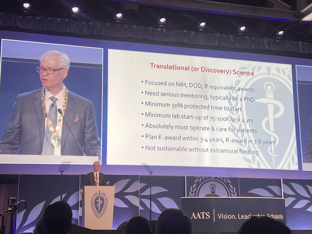 AATS (@aatshq) on Twitter photo “Study something that matters, something that is highly relative to your clinical practice, something that makes a difference.” - AATS President <a href="/JonesDavid2013/">Jones David R.</a> #AATS2025 “Study something that matters, something that is highly relative to your clinical practice, something that makes a difference.” - AATS President <a href="/JonesDavid2013/">Jones David R.</a> #AATS2025