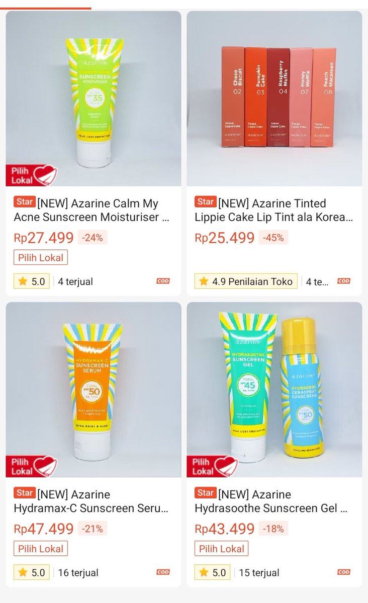 nana 💫 jual skincare makeup bodycare tweet media