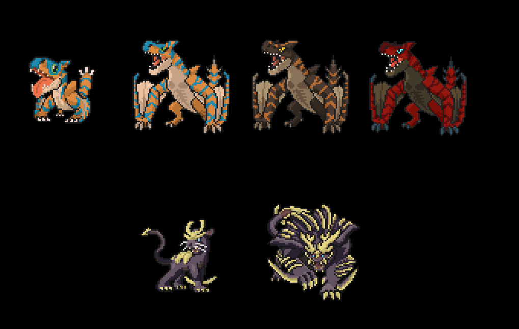 The_Nadei's tweet photo. New update for the #MonsterHunter x Pokemon Emerald Romhack!

The Tigers have gotten added to the game!

ONE FINAL UPDATE COMING SOON! WE'RE GETTING CLOOOOOOSE I'M SO EXCIIIIIIITEEEEEED https://t.co/lLvuwji1uz