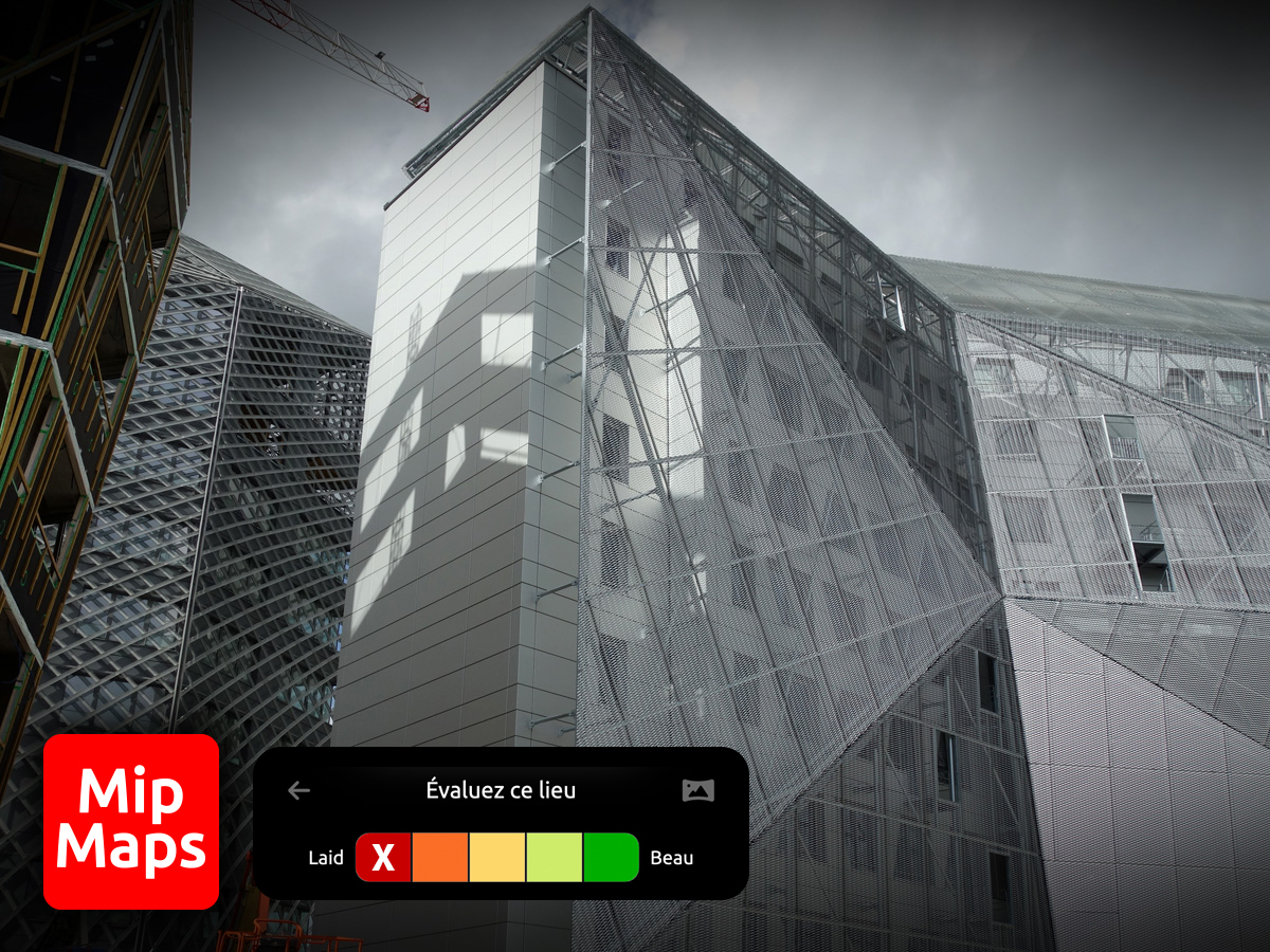 Tiens ! 🧐
Une nouvelle appli qui me plaît bien ! 😃
Donner votre avis sur des sites des lieux que vous visitez et dire s'ils vous plaisent, ou non : « Beau », « Bof » ou « Laid »...
J'aime bien le concept ! 😉
C'est « MipMaps », ici : mipmaps.app
Sur X : <a href="/mipmaps_app/">MipMaps</a>