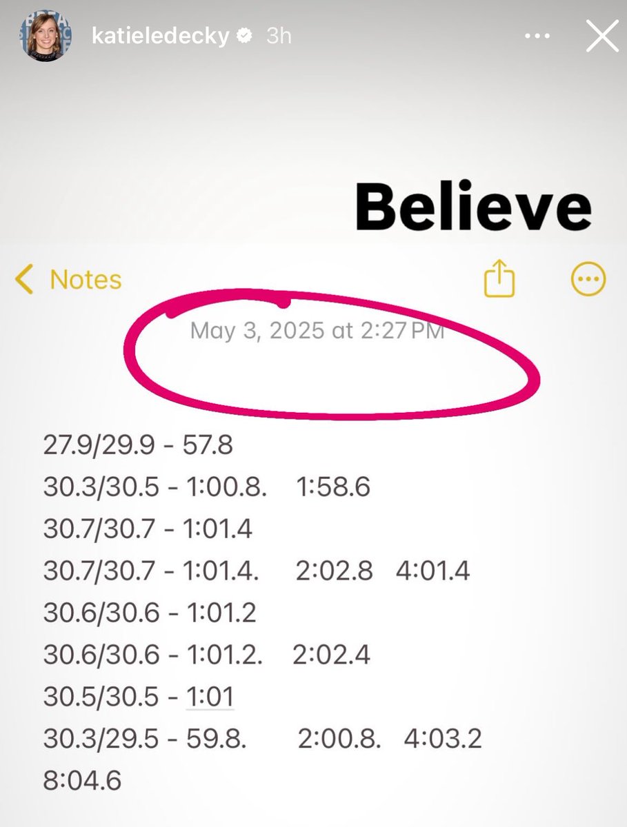 omg she called her 8:04 😨

(via <a href="/katieledecky/">Katie Ledecky</a> // IG)