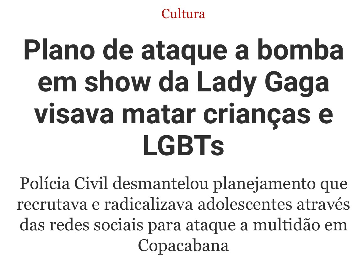 A industria do ódio, da intolerância e do preconceito precisa ser erradicada de uma vez por todas. Sua propagação é um risco para o país. Precisamos denunciar e enfrentar diariamente esses discursos em todos os espaços, inclusive na política. 👇