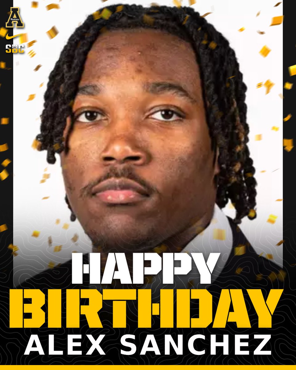 Dowell_Loggains's tweet photo. Happy birthday to Mountaineer, @Alex0Sanchez 🎉 

#GoApp #AppFamily https://t.co/7z81K7TmVY