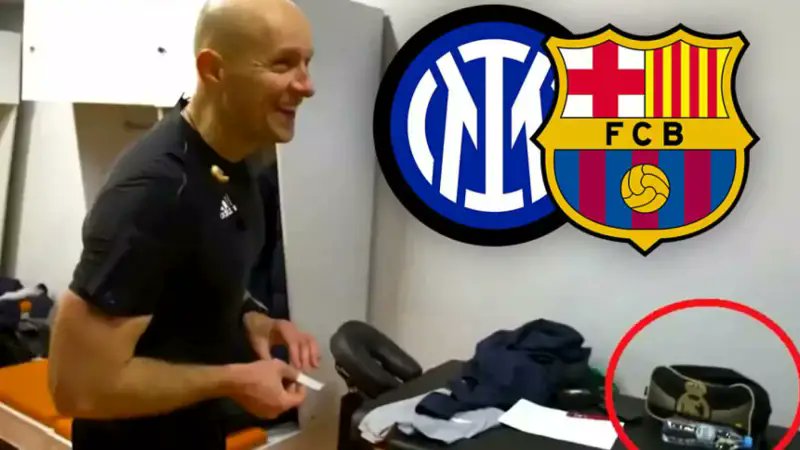 বার্সা-ইন্টার লড়াইয়ে “রিয়ালপন্থী” রেফারি—বিতর্কের ঝড়