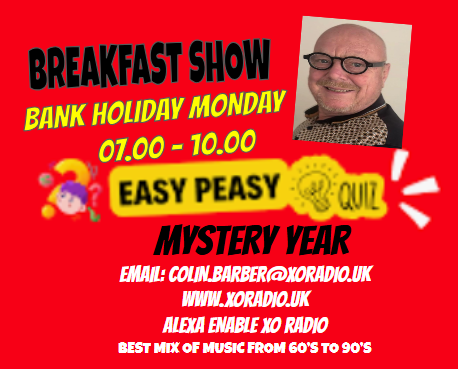 Live the XO Radio Breakfast Show Mon to Fri 7am.
Listen in a number of ways including:
Via the Smart Speaker: Alexa enable XO Radio
Via our website: xoradio.uk
Via our App: Planet XO - (Google Play Store &amp; Apple App Store).