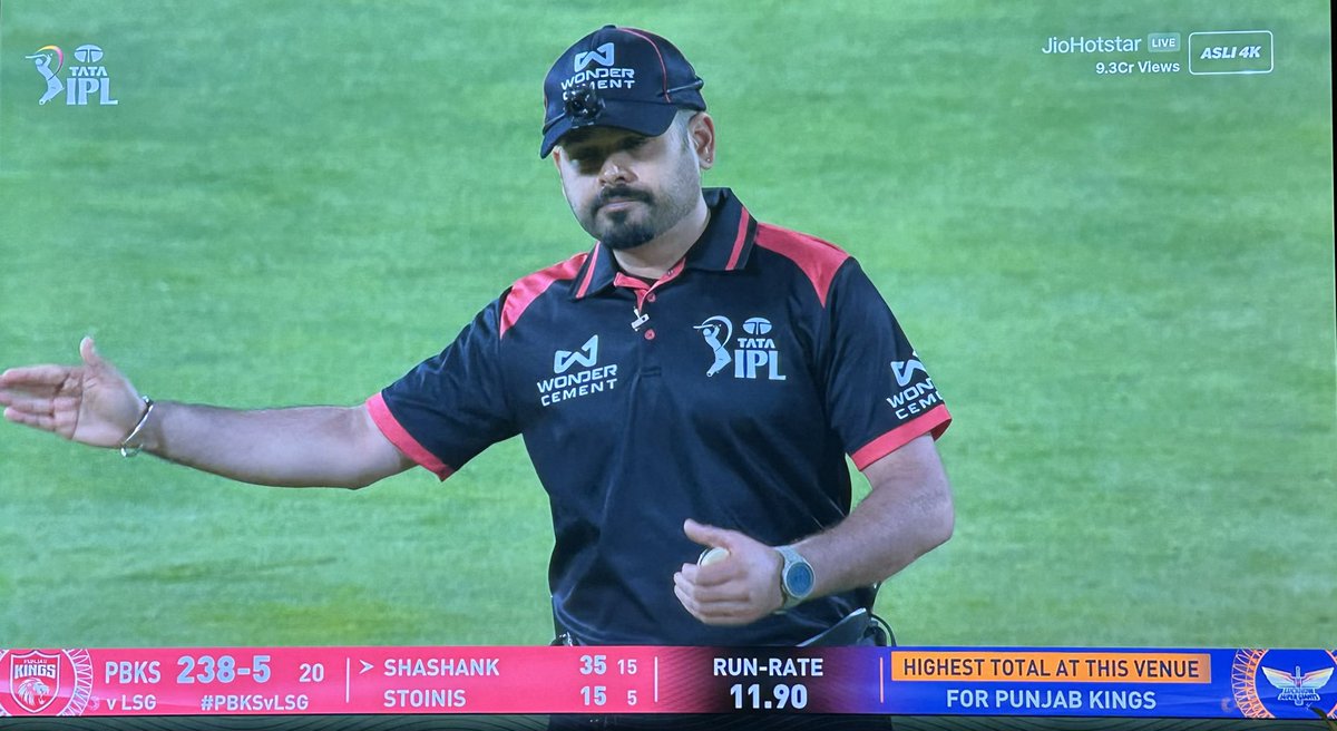 Is this even allowed? <a href="/RishabhPant17/">Rishabh Pant</a> Rishabh Pant is playing for <a href="/LucknowIPL/">Lucknow Super Giants</a> against <a href="/PunjabKingsIPL/">Punjab Kings</a> and without telling anyone he has also sneaked in as the umpire in the same match!! 

This must be reported immediately! 😂
<a href="/realpreityzinta/">Preity G Zinta</a>