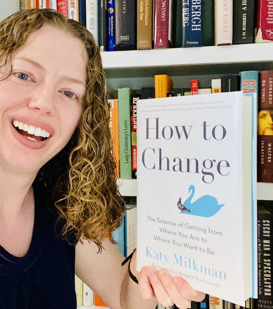 Katy Milkman (@katy_milkman) on Twitter photo Celebrating the 4th birthday of How to Change today. Can’t quite believe it’s been in the world for 4 years! I’m grateful to the amazing community of readers around the world that has embraced this book. Wishing you all many fresh starts! <a href="/portfoliobooks/">Portfolio Books</a>
a.co/d/bY54C3e Celebrating the 4th birthday of How to Change today. Can’t quite believe it’s been in the world for 4 years! I’m grateful to the amazing community of readers around the world that has embraced this book. Wishing you all many fresh starts! <a href="/portfoliobooks/">Portfolio Books</a>
a.co/d/bY54C3e