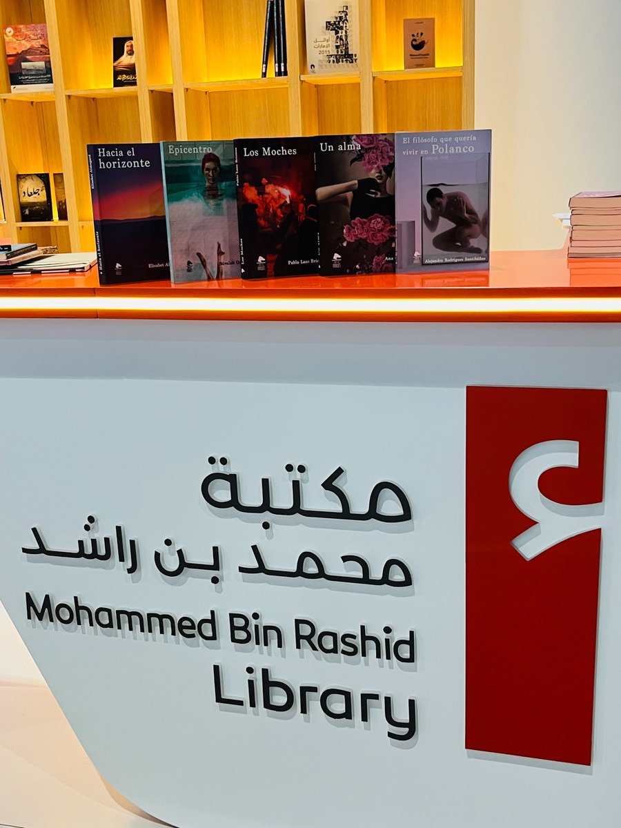 LibrosMarques's tweet image. Este año realizamos una donación de títulos a la @mbrlae Mohammed bin Rashid Library en Dubai, para nuestros lectores hispanos en Emiratos Árabes. 📚🥰🇦🇪🇲🇽

#librosdelmarqués #mbrlibrary #literaturamexicanacontemporánea #literaturamexicana