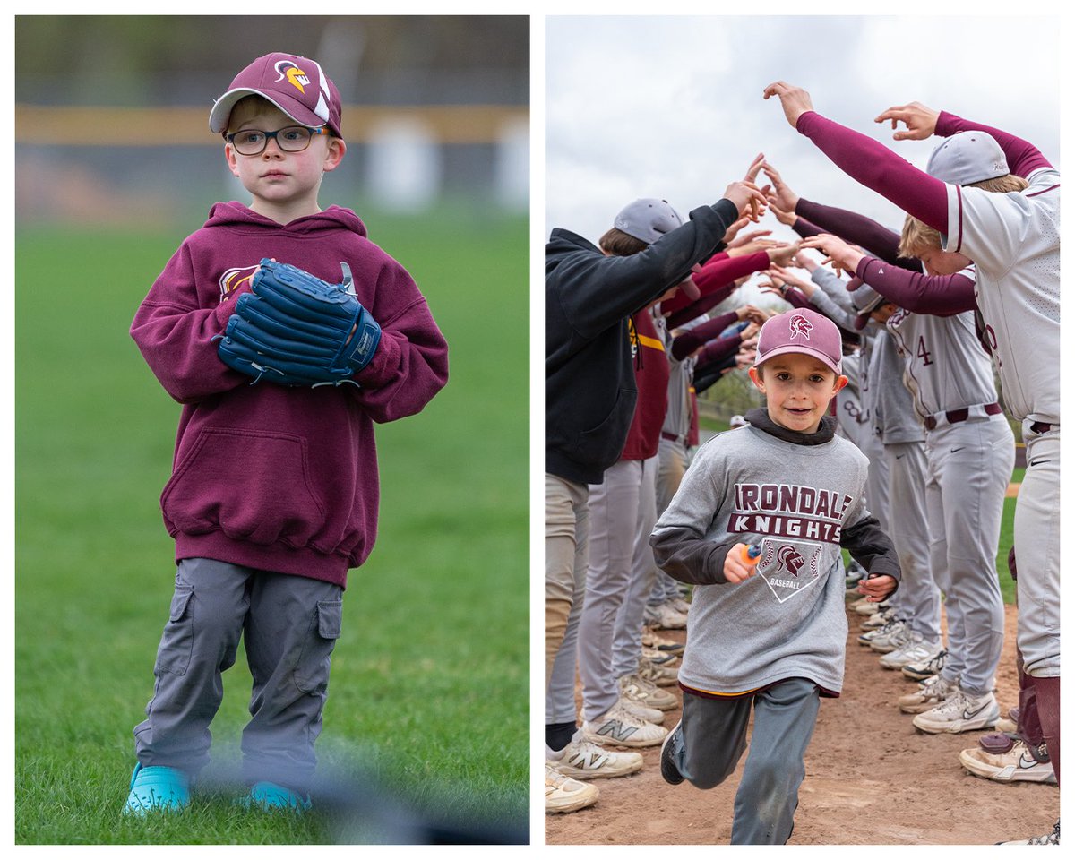 Irondale Youth Knight was a huge success. Lots of smiles, hot dogs, and ring pops. Not to mention a Varsity victory! Thanks to all the players and families who came out. ⚾️⚔️