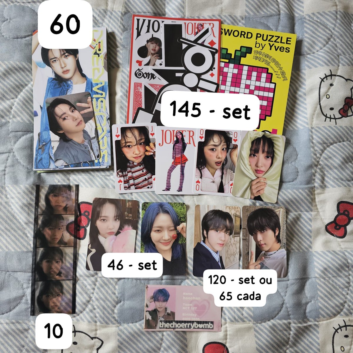 ☁️VENDA/VENDO☁️
• valores na imagem + 13,00 de frete

• não reservo, pagamento por pix
• feedbacks no Instagram @ thechoerrybomb

<a href="/nctvendaetroca/">NCT Venda e Troca</a> <a href="/loona_vt/">LOONA - Venda & Troca</a> <a href="/tradingcardkpop/">Trading Card 🇧🇷 ➷Troca e Venda➷</a> <a href="/vendaetrocakpop/">VENDA E TROCA KPOP</a> <a href="/Vendatrocabg/">Venda e troca Boygroups</a> <a href="/vendaetrocaGGS/">vendas e trocas girl groups & solistas.</a> <a href="/vendaetroca_SM/">Venda e Troca SMtown</a>