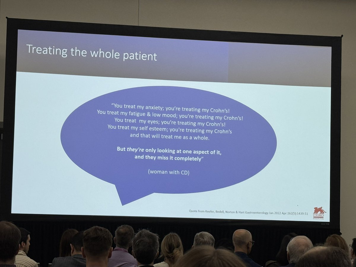 Asad ur Rahman, MD, FACP (@asadurrahman87) on Twitter photo Whole person care for our IBD patients advocated by Dr Ailsa Hart! <a href="/DDWMeeting/">Digestive Disease Week</a> Whole person care for our IBD patients advocated by Dr Ailsa Hart! <a href="/DDWMeeting/">Digestive Disease Week</a>