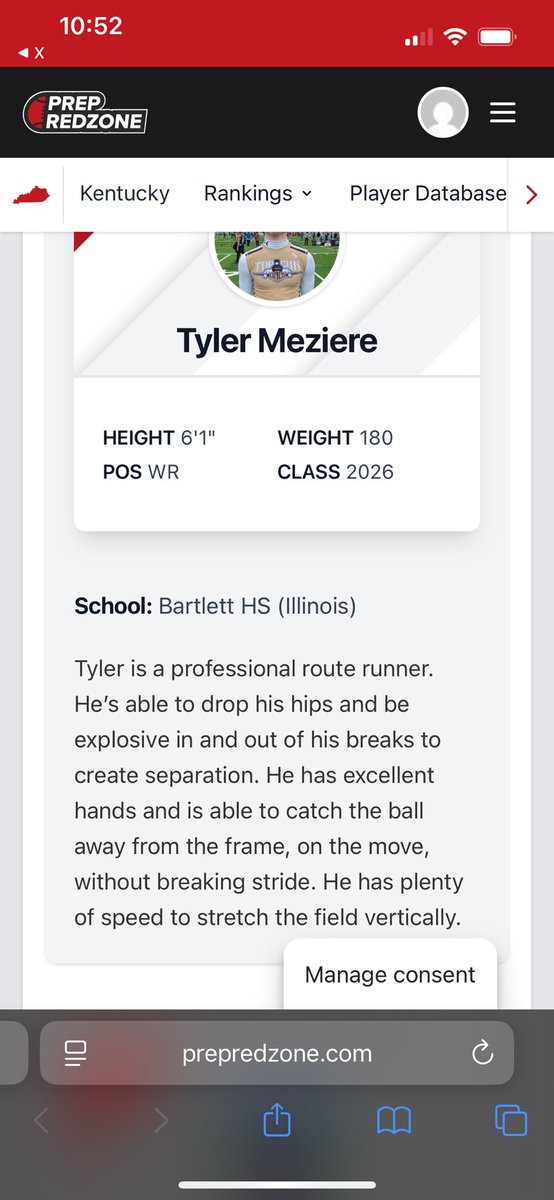 Tyler Meziere (@tmeziere2026) on Twitter photo Thank you for the write up <a href="/JaredLuginbill/">Jared Luginbill</a>. I Had a great time competing at the PRZ National Championship! <a href="/PrepRedzoneIL/">Prep Redzone Illinois</a> <a href="/PrepRedzone/">Prep Redzone 🏈</a> <a href="/BartlettFootba1/">Bartlett Football</a> Thank you for the write up <a href="/JaredLuginbill/">Jared Luginbill</a>. I Had a great time competing at the PRZ National Championship! <a href="/PrepRedzoneIL/">Prep Redzone Illinois</a> <a href="/PrepRedzone/">Prep Redzone 🏈</a> <a href="/BartlettFootba1/">Bartlett Football</a>