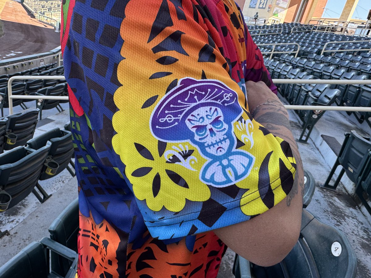 DO NOT WAIT

These absolutely 🔥 Mariachis de Nuevo Mexico replica jerseys will be given away ahead of today’s <a href="/ABQTopes/">Albuquerque Isotopes</a> Cuatro de Mayo celebration. I’m telling you now: GET IN LINE EARLY so you don’t miss out