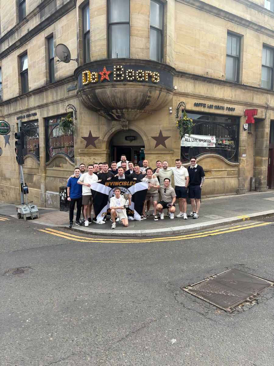 Great day yesterday at our player of the year awards. Congrats to all our winners for season 2024/25

Player of the year - <a href="/forrester_14/">connor forrester</a> 
Players player of the year - <a href="/stevenblack_/">Sb</a> 
Top goalscorer - <a href="/stevenblack_/">Sb</a> 
Goal of the season - Ross McLean
Captains award - <a href="/rrgvnn/">RG</a>