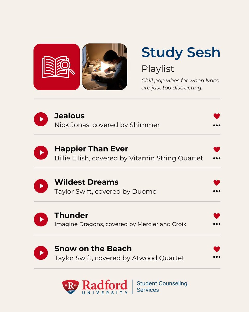 Radford University Student Counseling Services tweet media