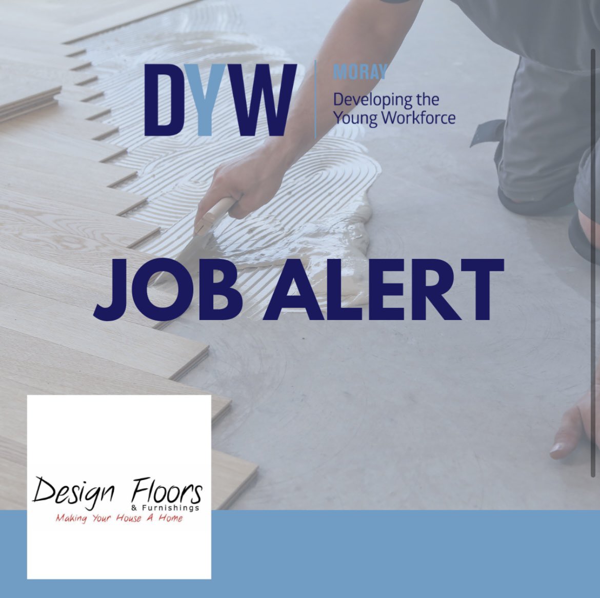 👀APPRENTICESHIP OPPORTUNITY👀

Design Floors are looking to recruit an Apprentice Floor Fitter to join the team in Forres!

To apply - dywmoray.co.uk/jobs/ 

#MorayApprenticeships #MorayApprenticeshipJobs