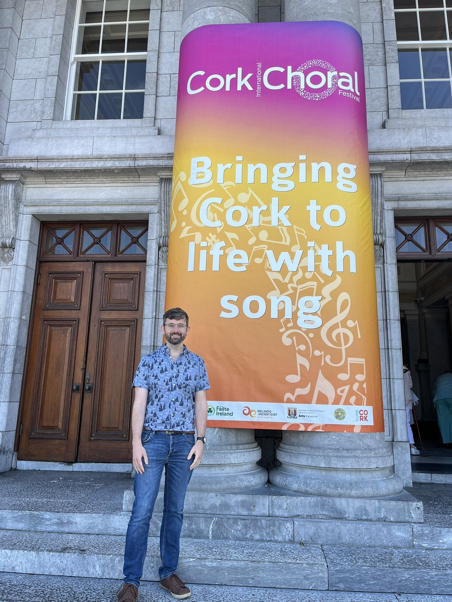 Pádraig Rice (@padraigrice) on Twitter photo Delighted to support <a href="/corkchoralfest/">Cork International Choral Festival</a> today.
Just like the other festivals Cork Choral Festival gives so much to the city in the form of energy and entertainment as well as the knock on economic impacts.
Well done to the staff, board and volunteers on another great event. Delighted to support <a href="/corkchoralfest/">Cork International Choral Festival</a> today.
Just like the other festivals Cork Choral Festival gives so much to the city in the form of energy and entertainment as well as the knock on economic impacts.
Well done to the staff, board and volunteers on another great event.