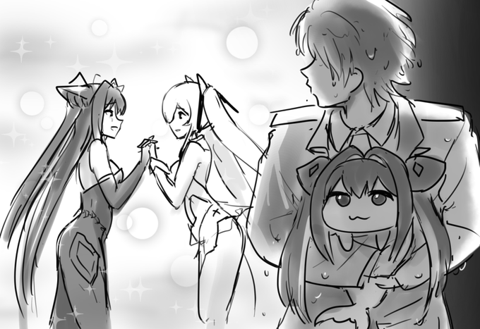 もしや2.5周年ってこういう構図なのでは……?
#NIKKE #NIKKEAnniversary 