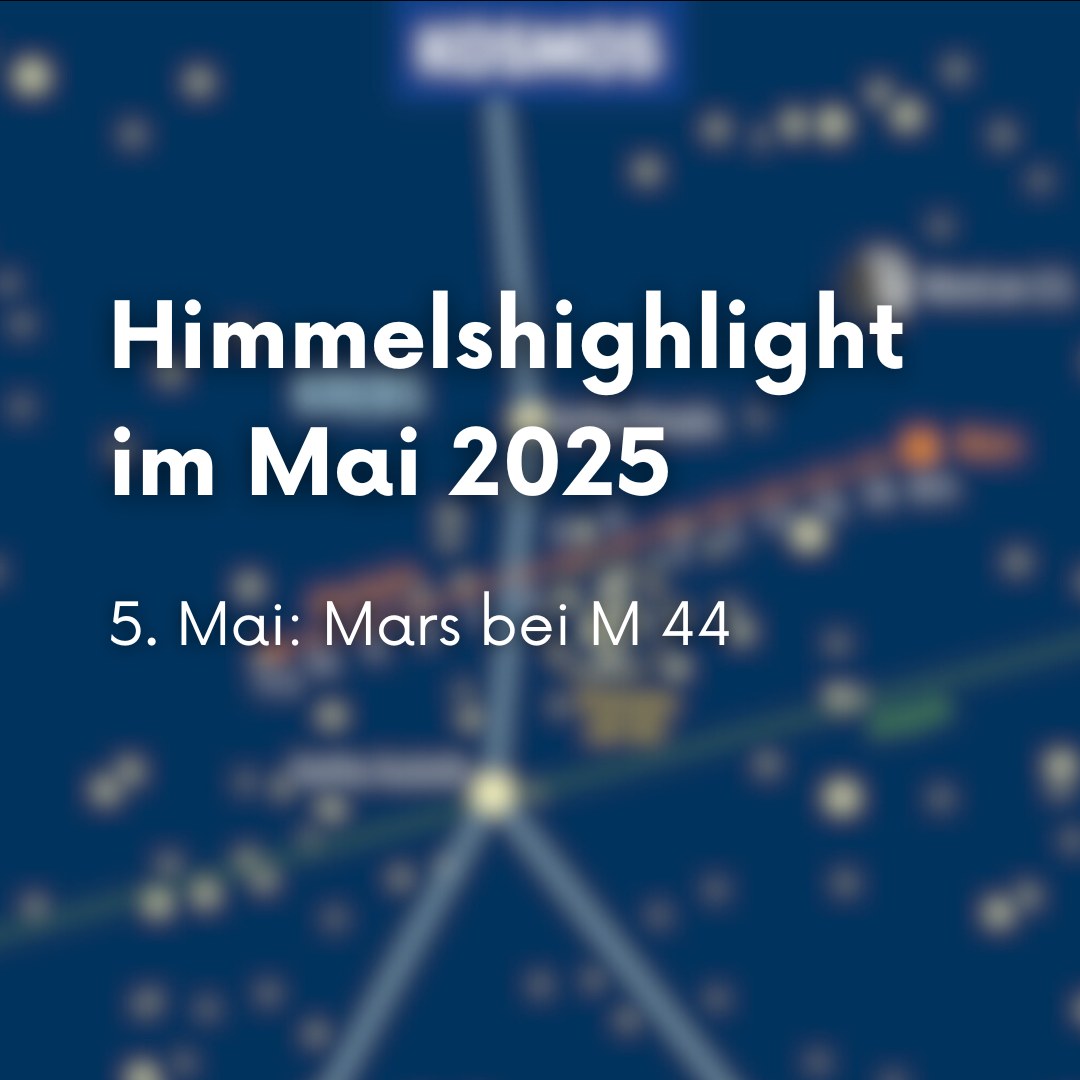 Aktuell zieht rote Planet Mars am offenen Sternhaufen Krippe im Sternbild Krebs vorbei. Wie und wann ihr die Parade sehen könnt, erfahrt ihr unter shorturl.at/in0Lm #himmelsjahr