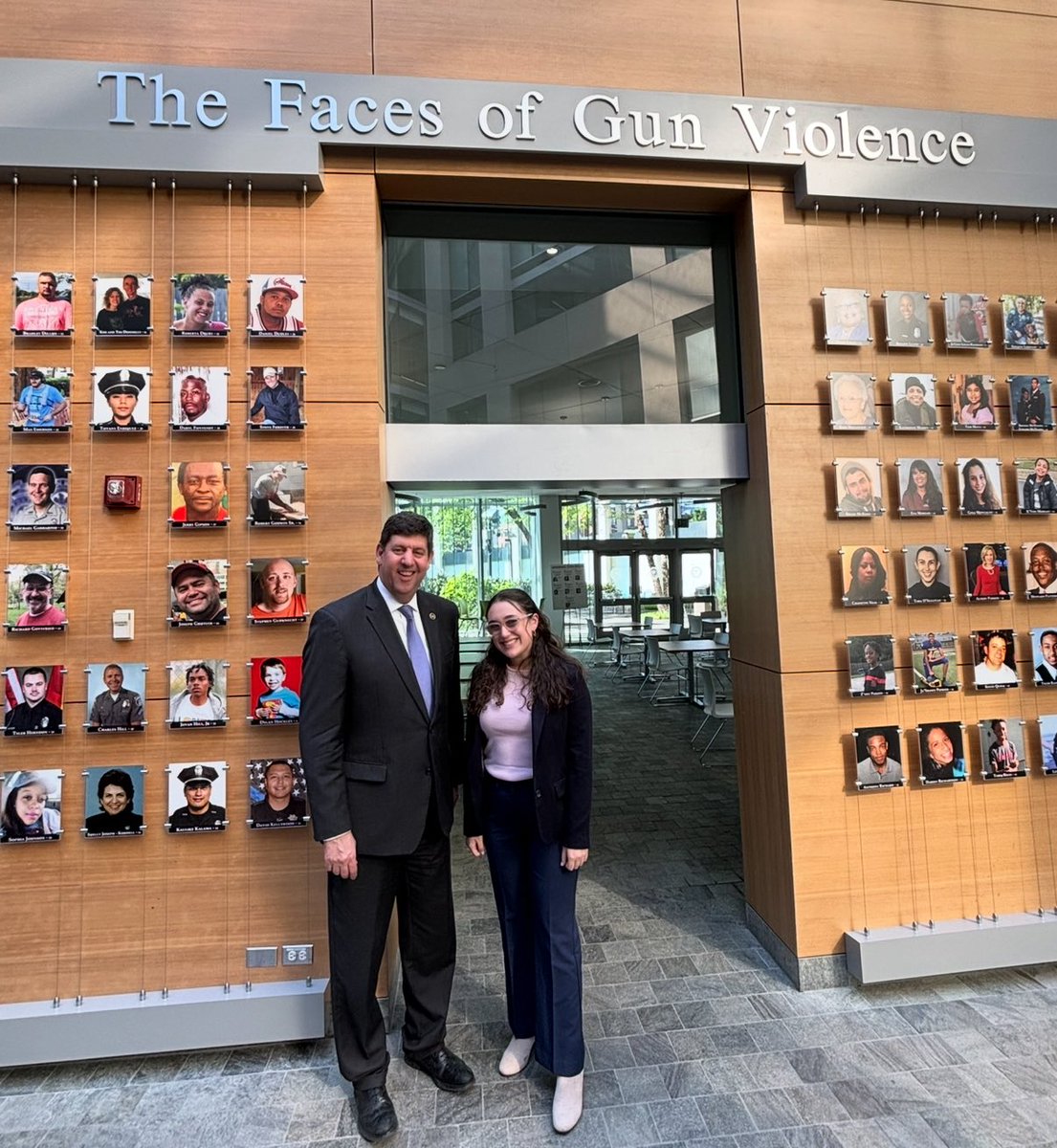 mia_tretta's tweet image. After I was shot, I went and interned for the director of the @ATFWashington . Together I helped put together the faces of gun violence display, to remind the brave people at the ATF who the fight for. I’m gutted to hear they have taken it down. #GunViolencePrevention #ATF #Gov