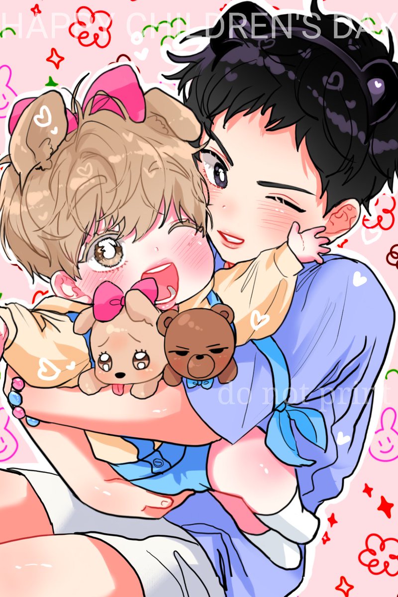 #형의오메가 
오늘은 어린이날이지~~~🌸🌸