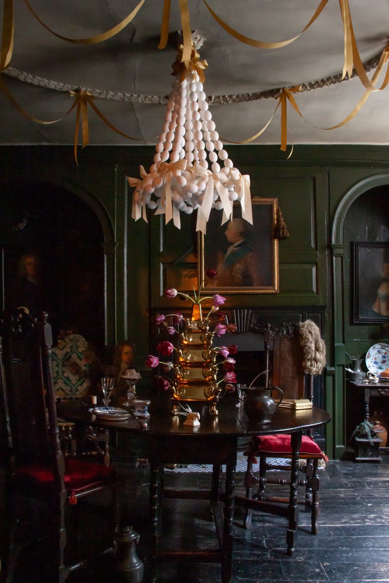 Tomorrow 5th May marks the end of our Special Easter Installation. Come witness one last time the magic conjured up by the historic, rare tulips from Polly Nicholson and strung, real blown eggs by Karolina Merska.

Walk up tickets available: dennissevershouse.co.uk/calendar