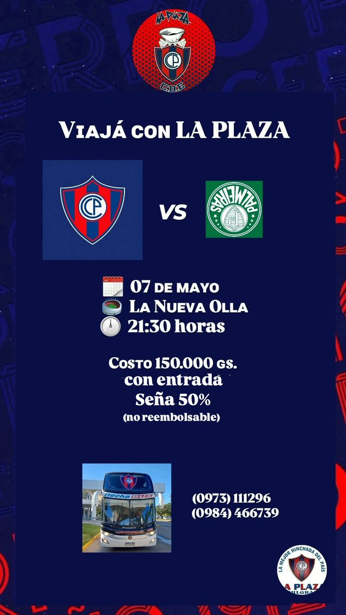 CARAVANA AZULGRANA 🚍🔵🔴