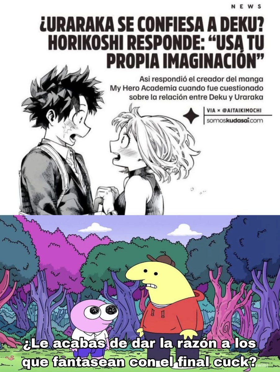 después de esa respuesta, elegir voluntariamente la fantasía cuck habla más de ti que de la obra