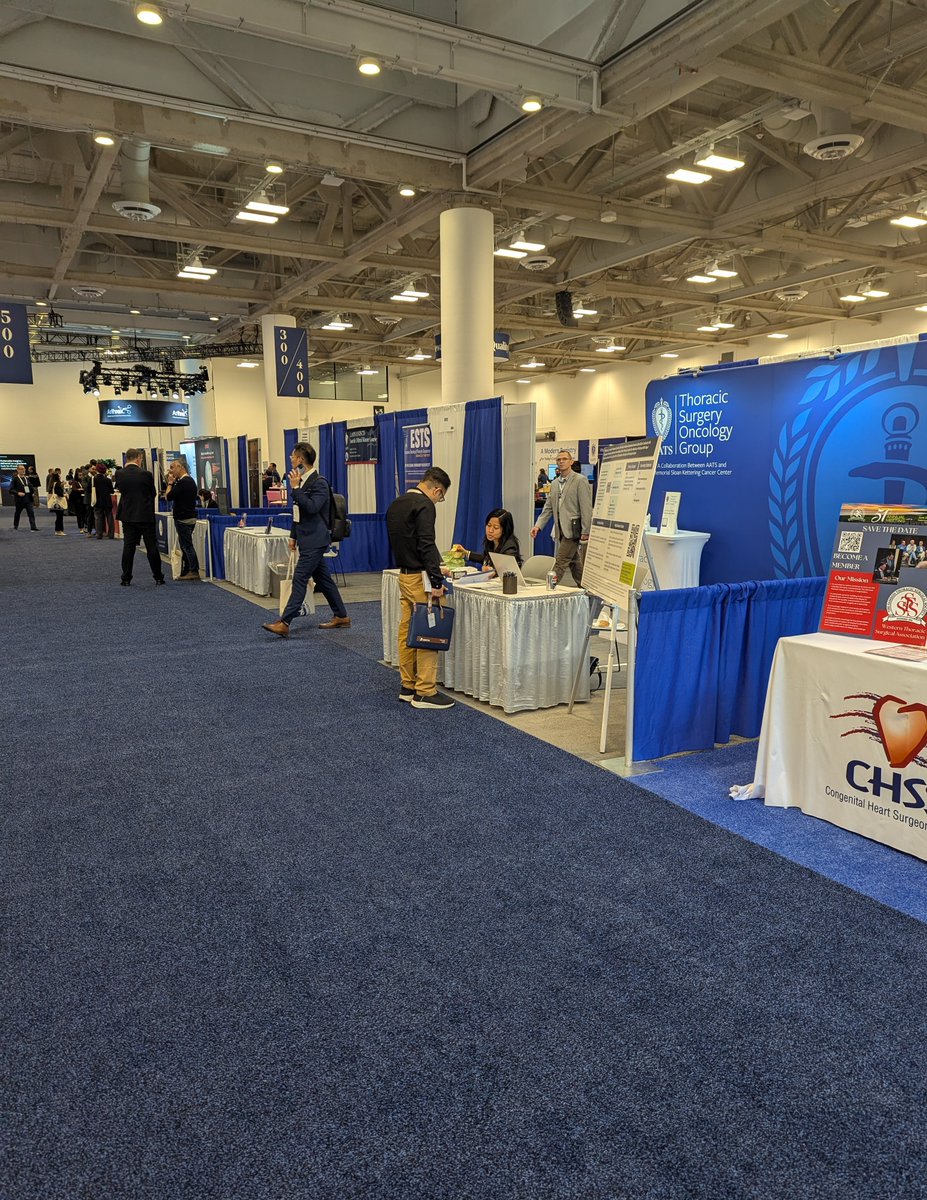 TSOG_ClinTrials's tweet image. It's a good morning at Day 3 of #AATS2025! Visiting Theater 2 today? Come see us right next door. @AATSHQ