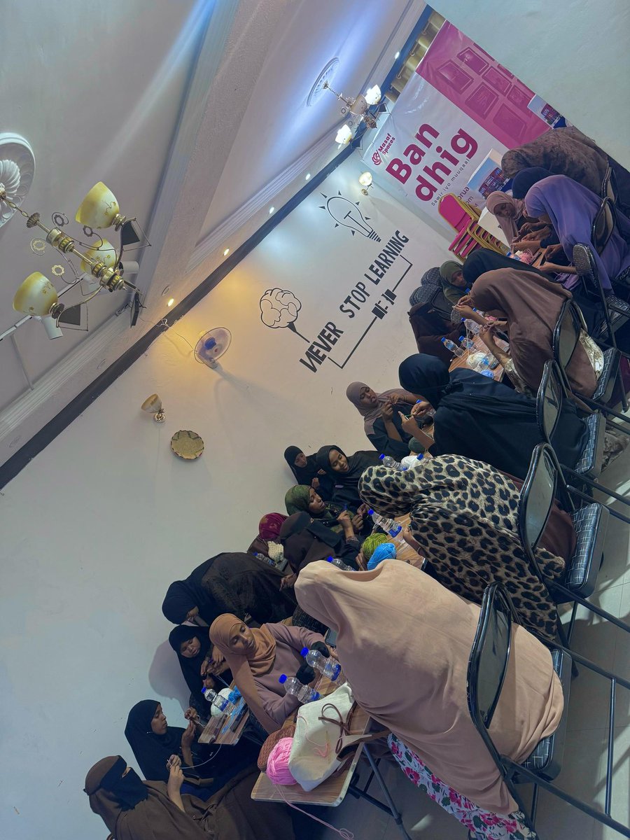 MasafDev's tweet image. We’ve launched our women-focused crochet training course at Masaf Spaces!
Empowering women with creative skills that spark income, independence &amp;amp; impact.
#WomenEmpowerment #SkillsTraining #MasafSpaces #JobCreation #Crochet #SomaliRegion