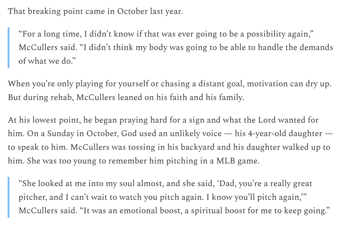This part about Lance McCullers Jr's daughter... truly so special.