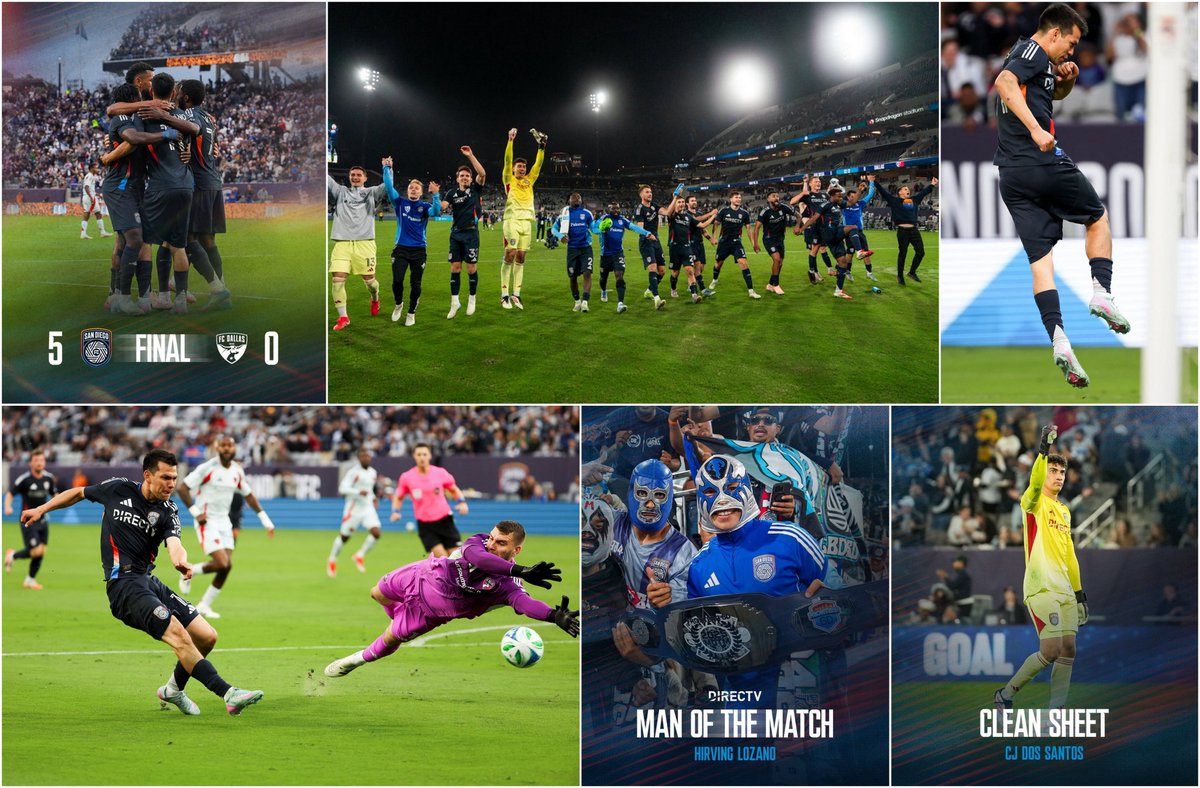 Chucky’s inspired play a nightmare for Dallas

The best game yet from star Hirving “Chucky” Lozano played a big part in @SanDiegoFC ending its three-game skid with a 5-0 victory against <a href="/FCDallas/">FC Dallas</a> ⚽️

tinyurl.com/37pyzvw4 by <a href="/SDUTKrasovic/">Tom Krasovic</a> via @SDUT #SanDiegoFC