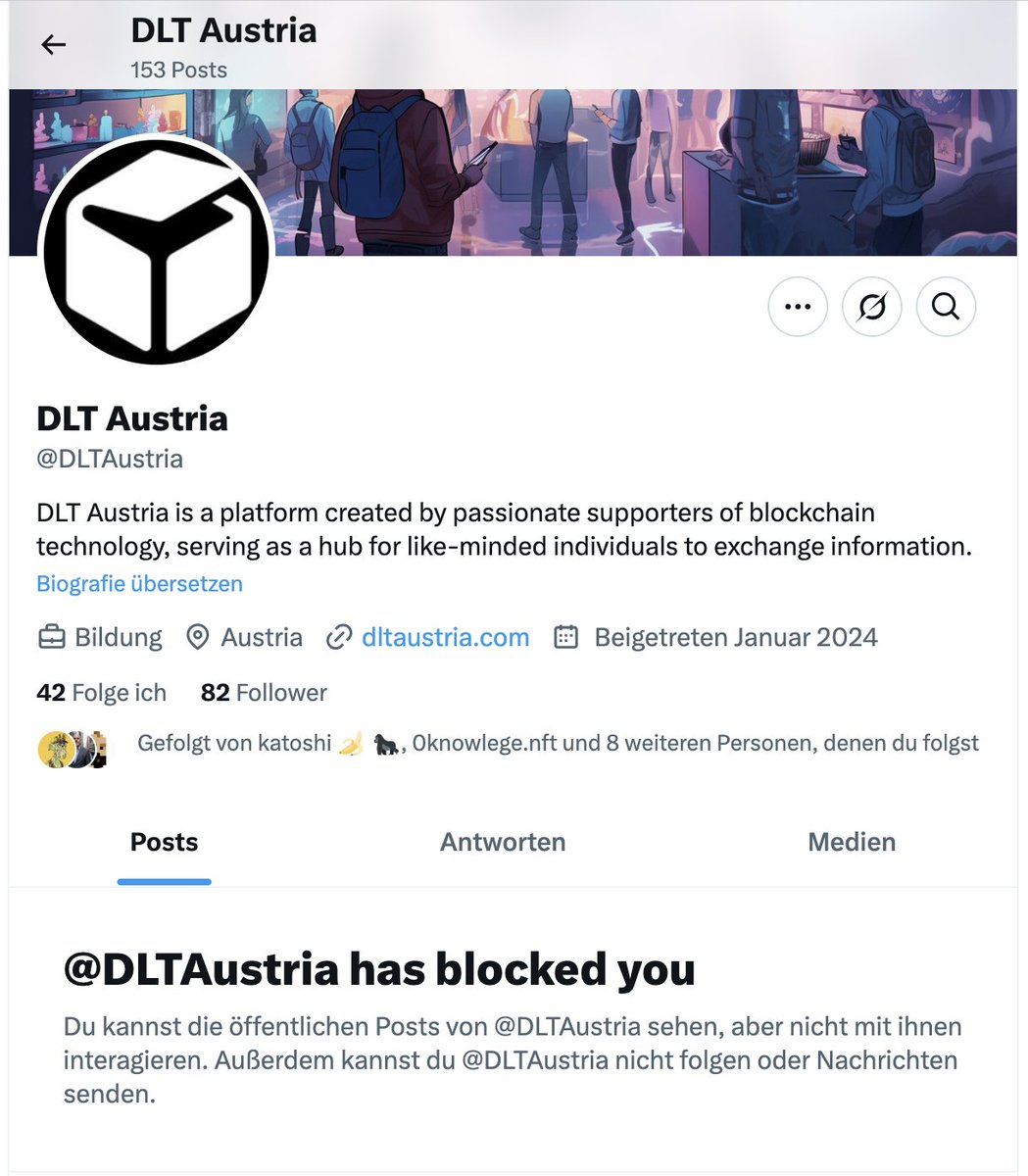 Tschuuuly (@tschuuuuly) on Twitter photo Sad day. <a href="/DLTAustria/">DLT Austria</a> blocked me for asking them to unite their btc Pizza with ours . I already tried last year but wasnt possible. i wish they wouldnt split the community and stop stealing our party description texts . Sad day. <a href="/DLTAustria/">DLT Austria</a> blocked me for asking them to unite their btc Pizza with ours . I already tried last year but wasnt possible. i wish they wouldnt split the community and stop stealing our party description texts .