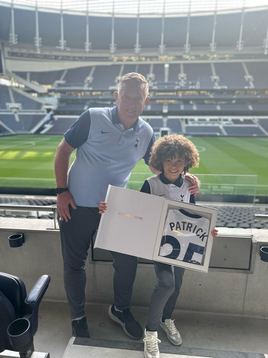 Great night for me to be privileged with our new under 8s signings at ⁦<a href="/SpursOfficial/">Tottenham Hotspur</a>⁩ and had Three players signed. My captain and Ryan FC Legend Marcello Patrick who has been with me since he was 6 years of age has all the attributes to go all the way. Top Family