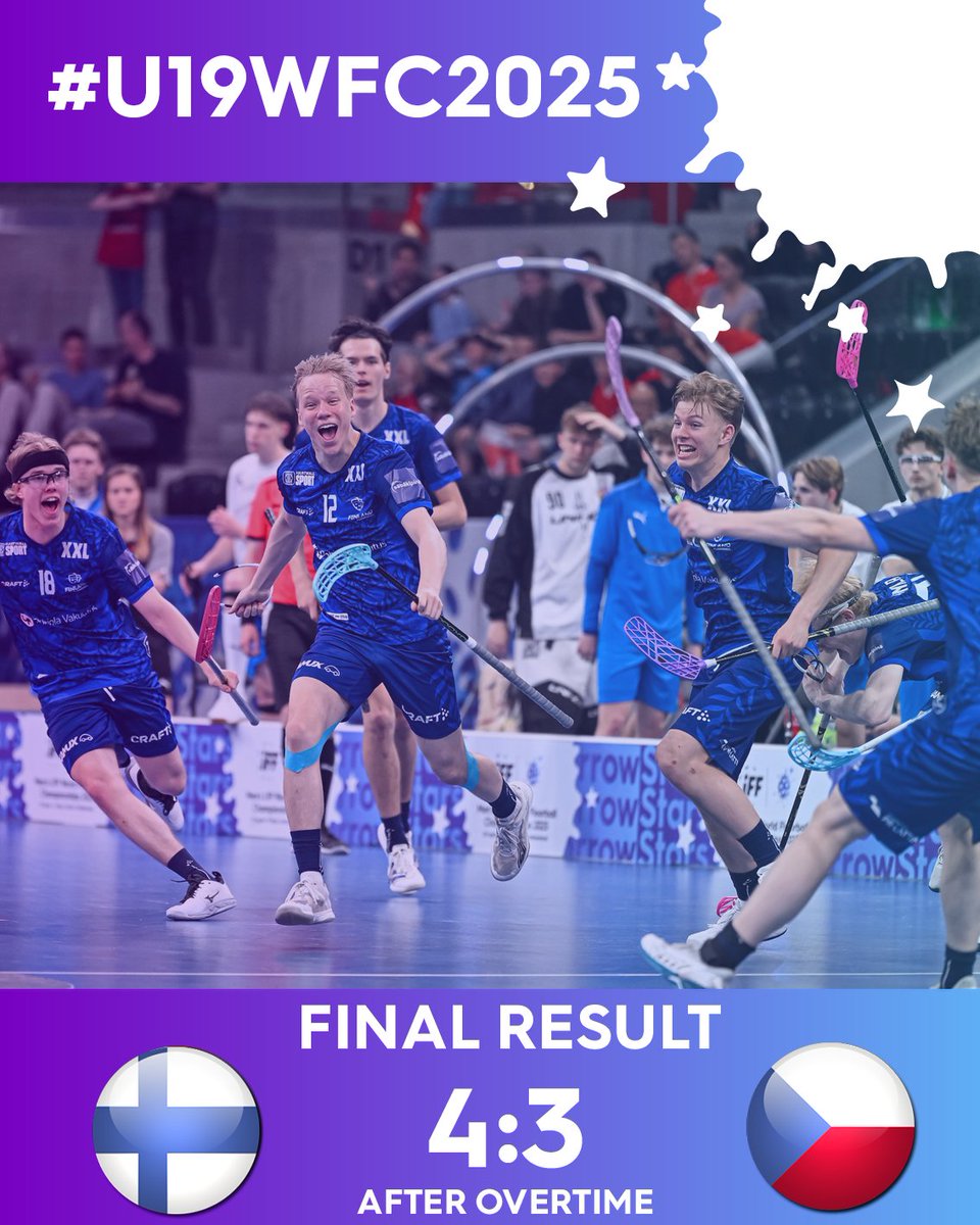 🥇🏆 FINLAND ARE THE #U19WFC2025 champions!  🏆🥇