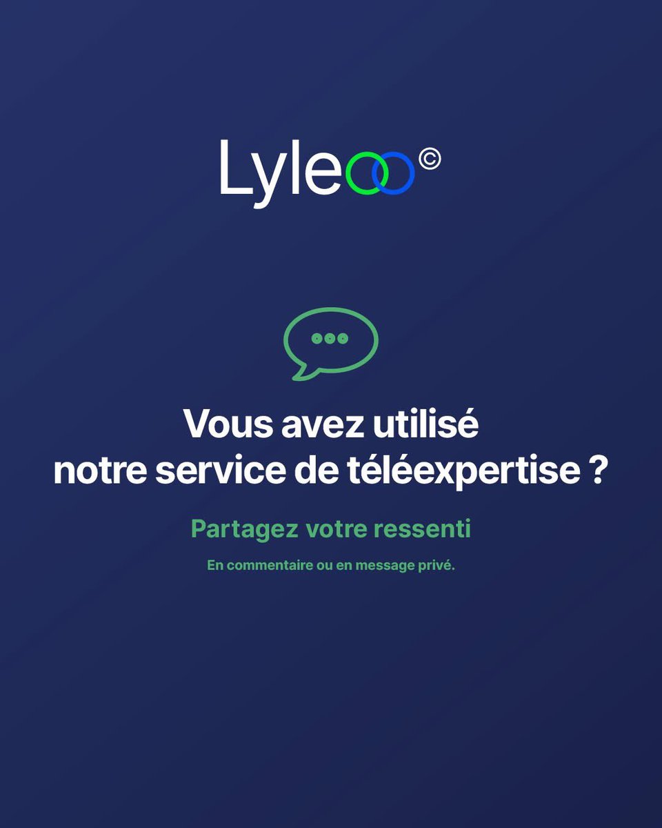 1/

Vous avez déjà testé #LyleOO pour un avis, une prescription ou un accompagnement 👓 ?

Et si votre retour pouvait aider d’autres personnes à franchir le pas ?

Vos mots comptent. 

Vos ressentis, vos questions, vos surprises aussi !

#LyleOOSolution
#Opticiens