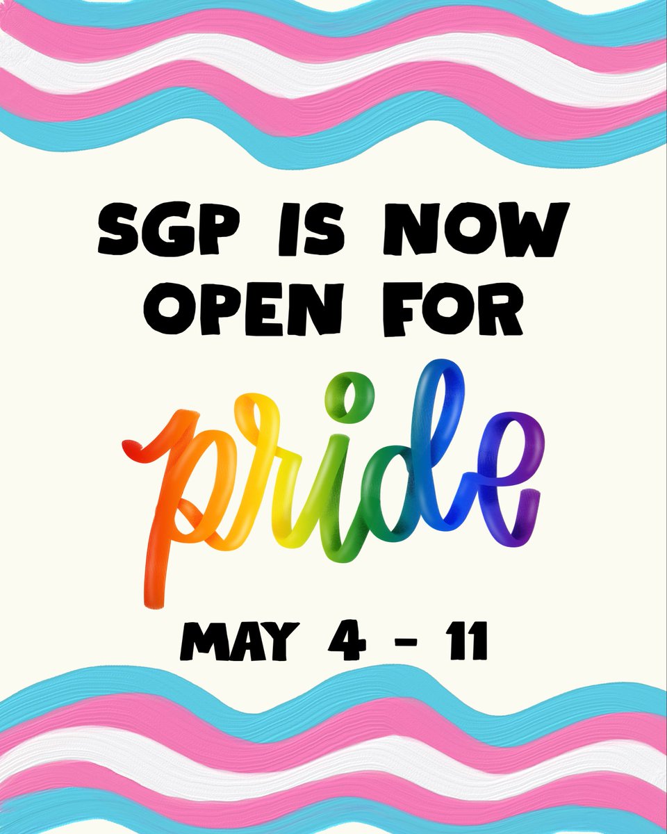 HONKHONK🪿SGP subs are now open for our FIRST EVER mini issue, Pride: Unedited!🪿We’re open for 1 week—May 4-11🪿Our guidelines for this issue are different! Read those here: sillygoosepress.com/pride-2025-sub…🪿NO edits on any work this issue, so send your most polished queer whimsy🪿LOVEYA