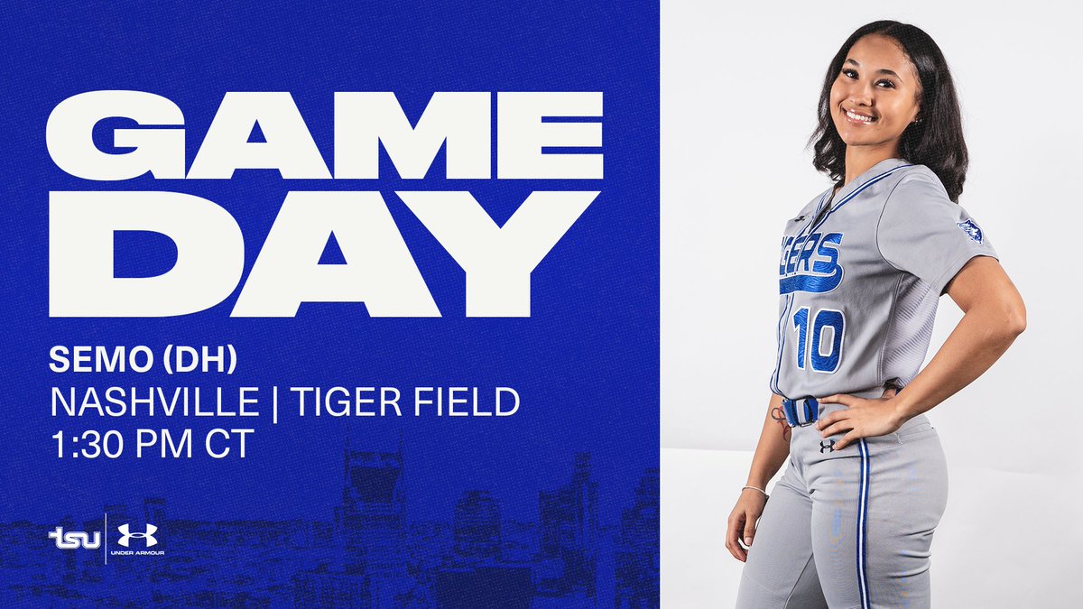 TSU Softball (@tnstatesoftball) on Twitter photo πππ ππππ¬
π SEMO
π Game 2 (Resume): 1:30 PM
π Game 3: 3:30 PM
ποΈ Nashville | Tiger Field
π tsutigers.com/sidearmstats/sβ¦
The game will resume with TSU leading 4-0 in the top of the second inning with no outs and a full count to Graice Luna with Tianna Salcido in the circle. πππ ππππ¬
π SEMO
π Game 2 (Resume): 1:30 PM
π Game 3: 3:30 PM
ποΈ Nashville | Tiger Field
π tsutigers.com/sidearmstats/sβ¦
The game will resume with TSU leading 4-0 in the top of the second inning with no outs and a full count to Graice Luna with Tianna Salcido in the circle.