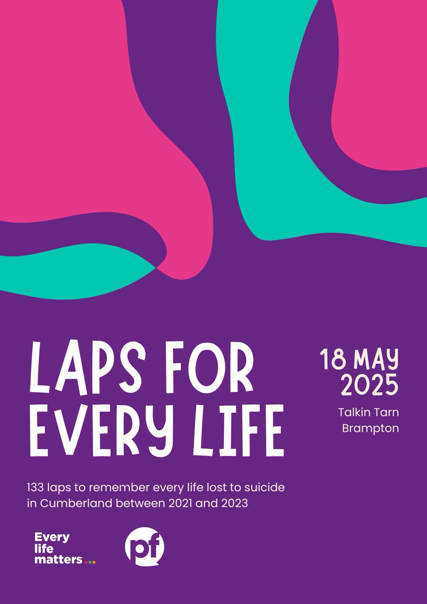 🩵Make a donation for a Virtual Lap 💜

If you can't make our Laps for Every Life event you can still make a donation for a virtual lap at our Just Giving page. 👉 bit.ly/4cXsKnj

Just tag it as Virtual Lap alongside your name 🥰
