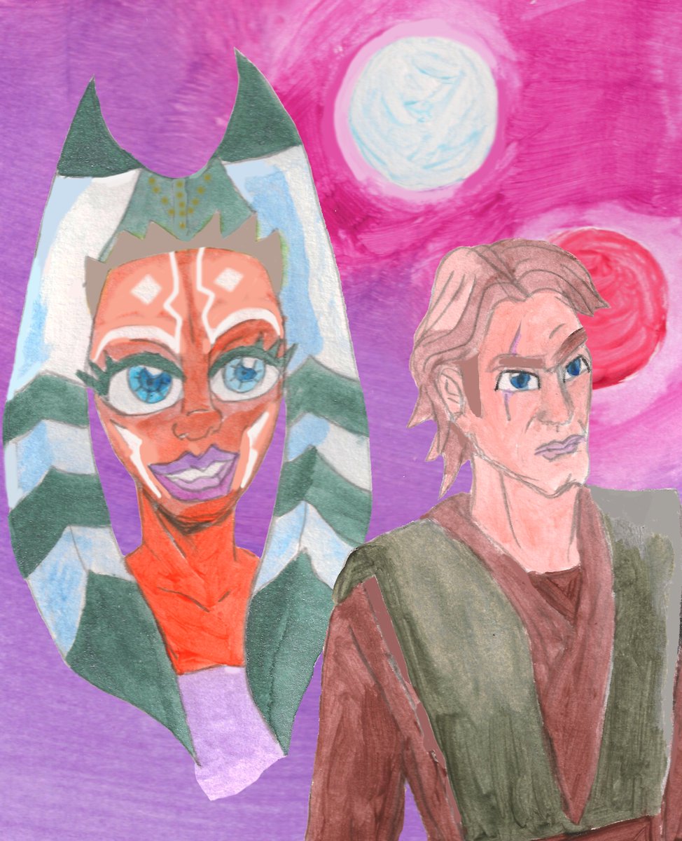 May the Fourth be with you! My art is a tribute to the 2008-2020 Clone Wars series. One of Cartoon Network's highest viewed events. 3.9 million people watched the series première on October 3, 2008.