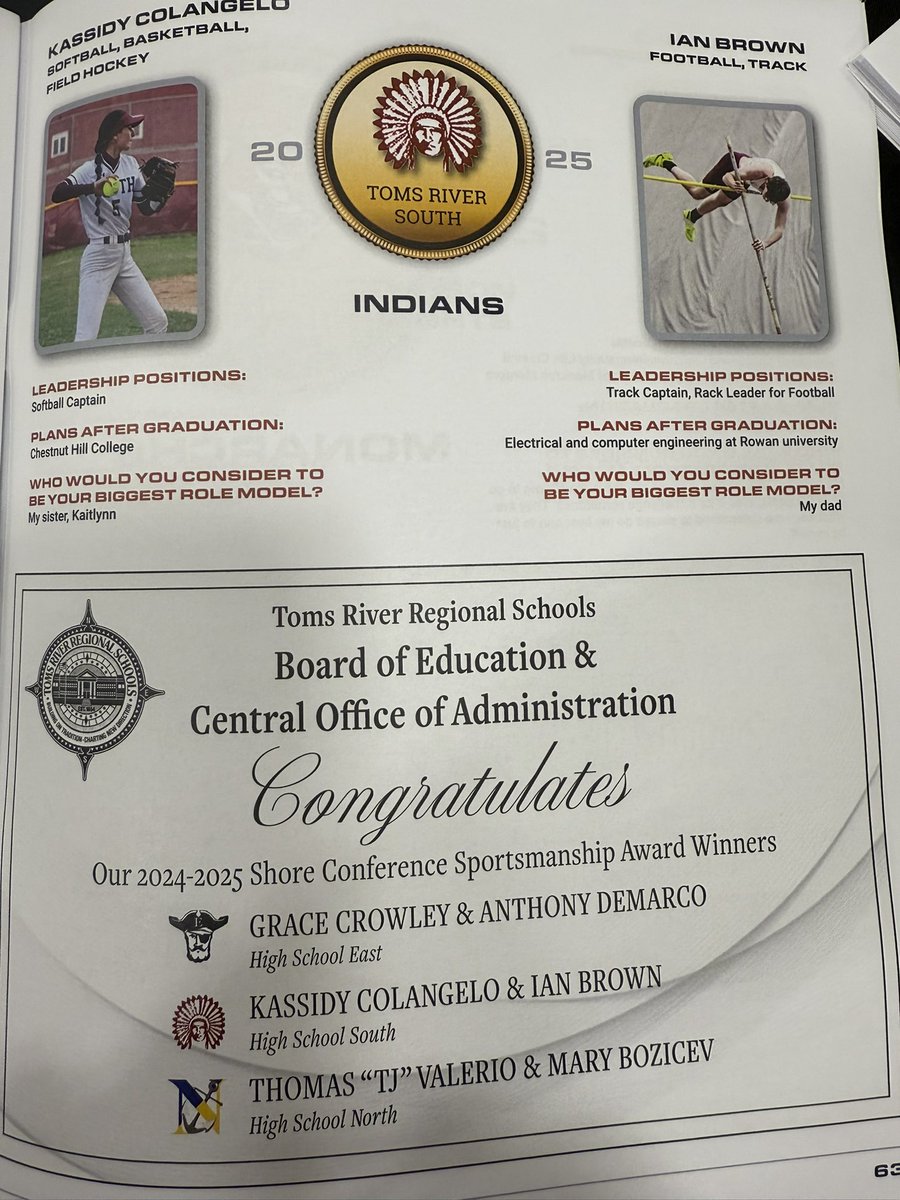 kcolangelo2025's tweet photo. Thank you to the New Jersey Shore Conference on being selected as a recipient of the Jack Levy Sportsmanship Award! #honored #proud #TRHighSchoolSouth https://t.co/kfjb8MXYsS