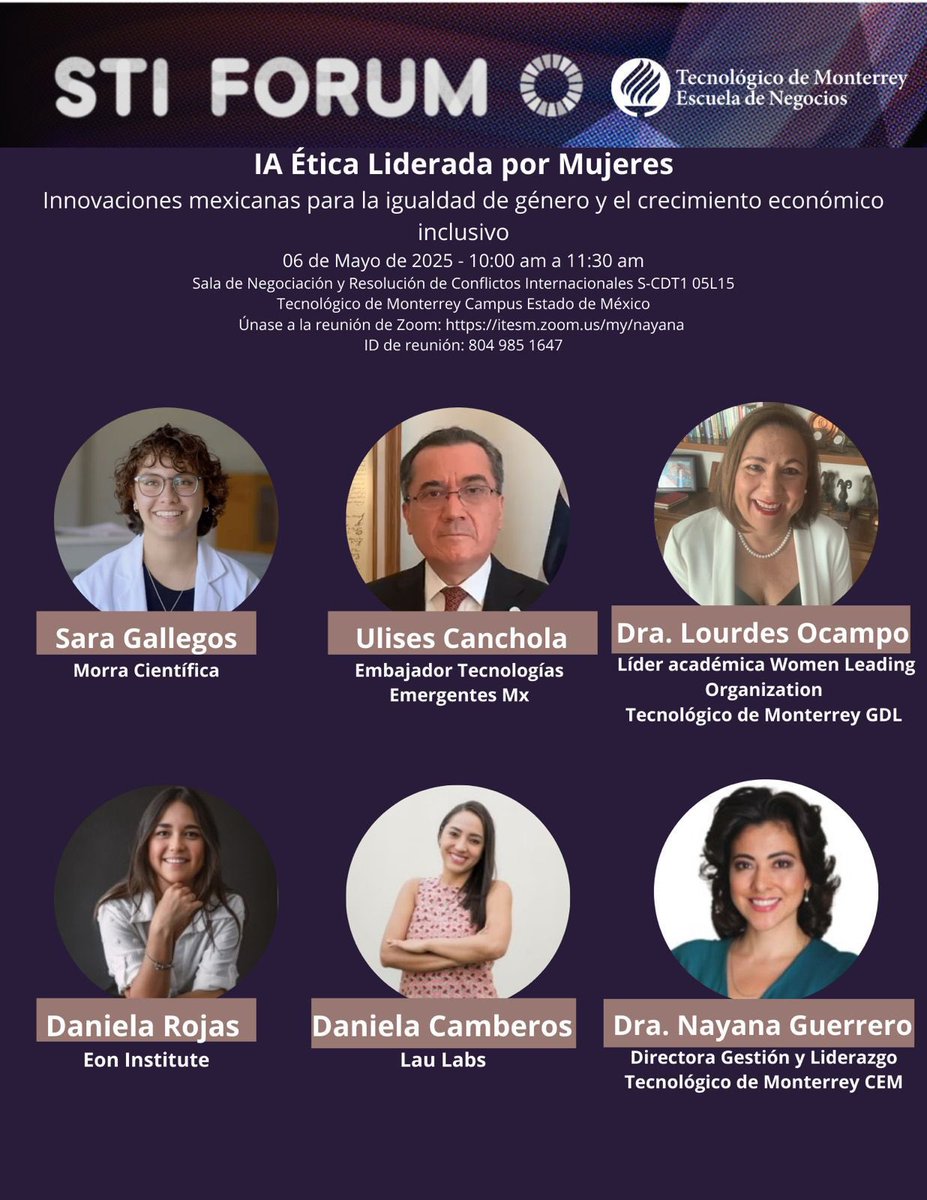Este STI Forum, viene con todo e invitados de lujo! 
Les dejo la liga de registro: lu.ma/wjuqtqv9?local…
Únanse a la conversación!