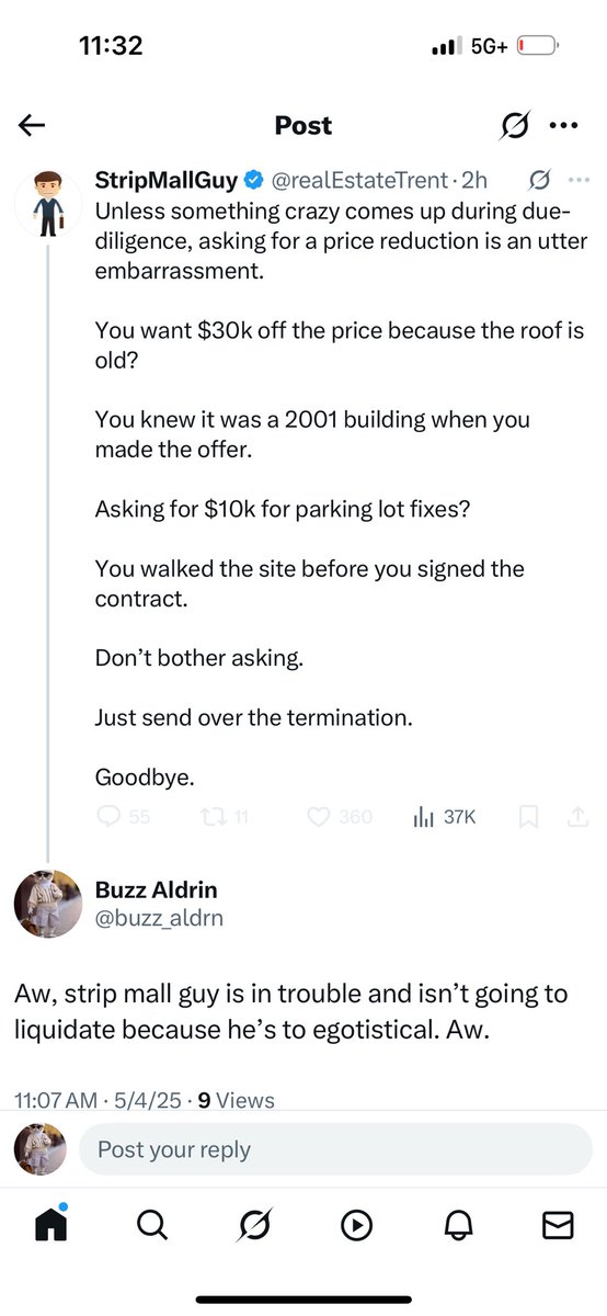 Buzz Aldrin tweet media