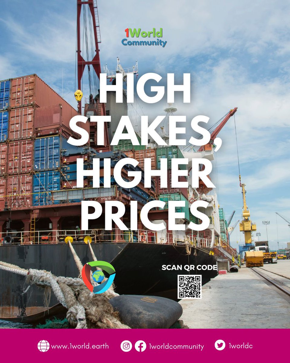 Raising tariffs can protect local jobs—but it can also raise prices and spark trade wars. It’s not just about trade—it’s about people, policy, and the long-term impact.

Do you agree?
bit.ly/survey1world

#TariffsExplained #GlobalEconomy #TradeMatters #GlobalUnity